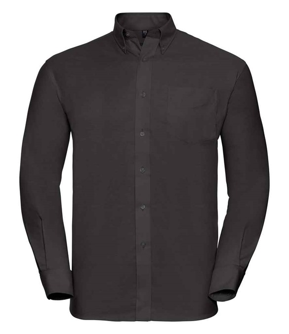 Russell Athletic Collection Long Sleeve Easy Care Oxford Shirt