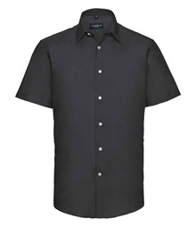 Russell Athletic Collection Short Sleeve Tailored Oxford Shirt