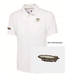 Airship Heritage Trust Ultra Cotton Polo with Left Chest and Sleeve Embroidery