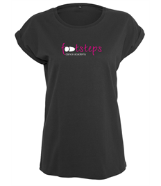 FOOTSTEPS WOMEN'S ADULT EXTENDED T-SHIRT